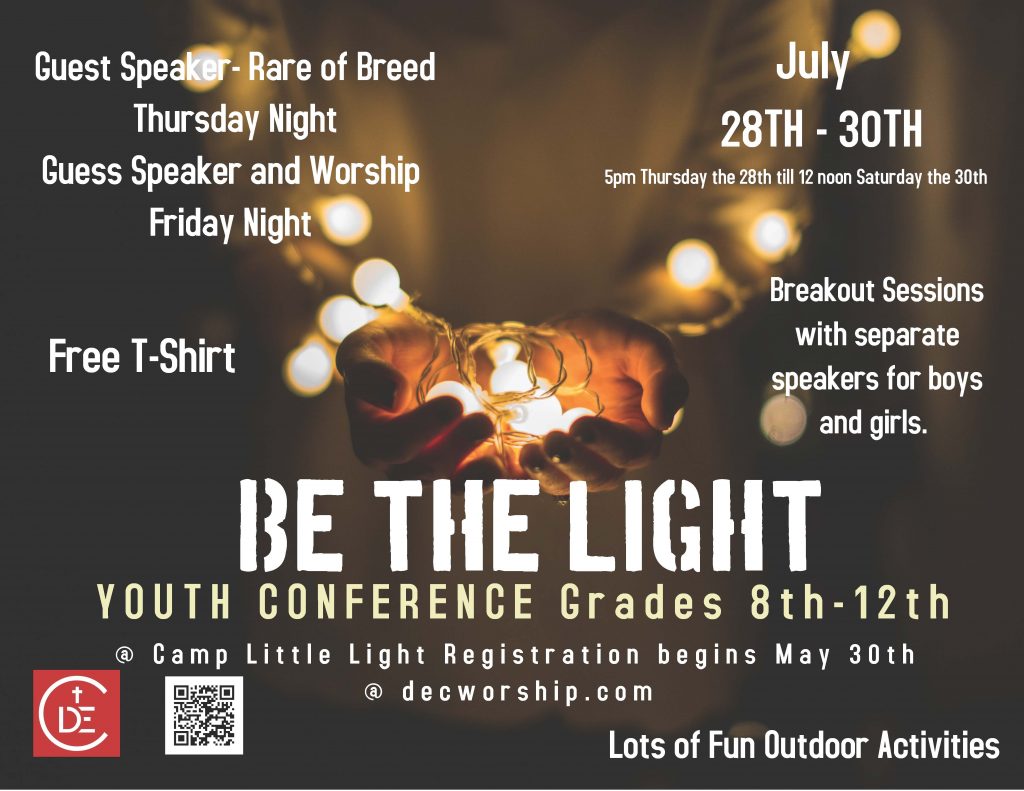 Be the Light Youth Conference Danielsville Evangelical Church